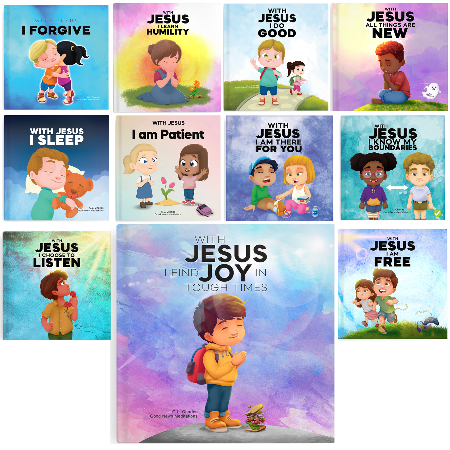 New Releases - 11 Book Bundle - With Jesus Series - Pre-Order - Exclusive Offer