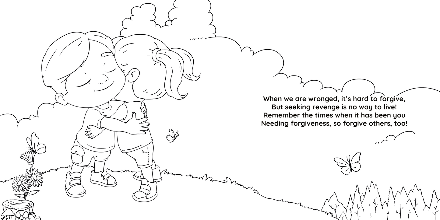 Digital Coloring Books Bundle (17 coloring books) - Print Ready - Digital Product - With Jesus Series - With Text - Instant Download
