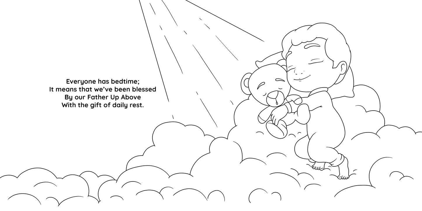 Digital Coloring Books Bundle (17 coloring books) - Print Ready - Digital Product - With Jesus Series - With Text - Instant Download