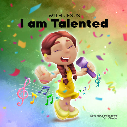 With Jesus I am Talented - Printed in UK