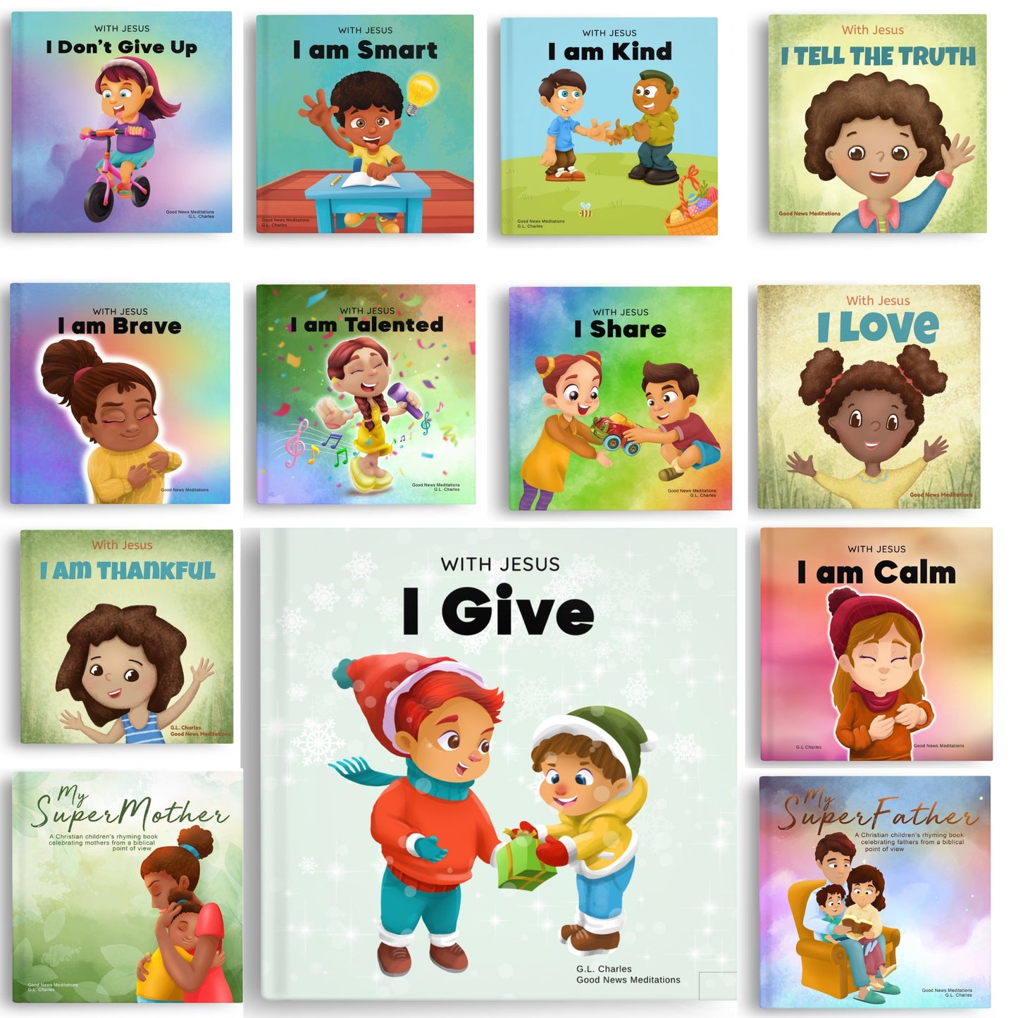 Complete Good News Meditations Kids Bundle (13 books)